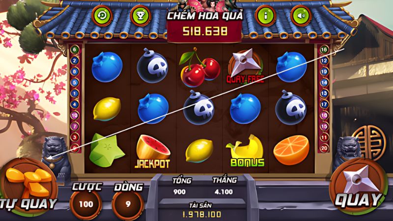 Chế độ tự quay trong slotgame