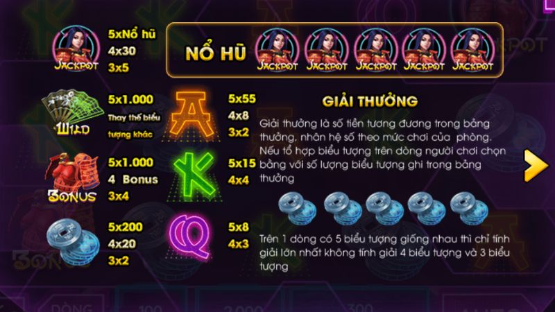 Nhận thưởng liên tục trong slotgame samurai