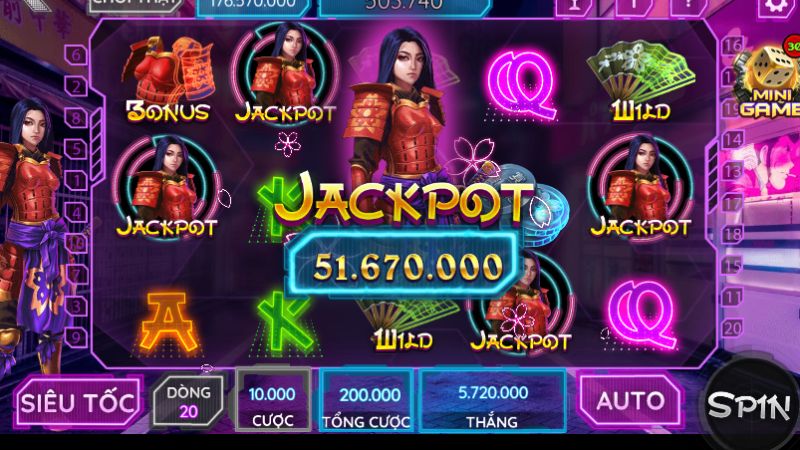 Nổ hũ truyền nhân Samurai Jackpot